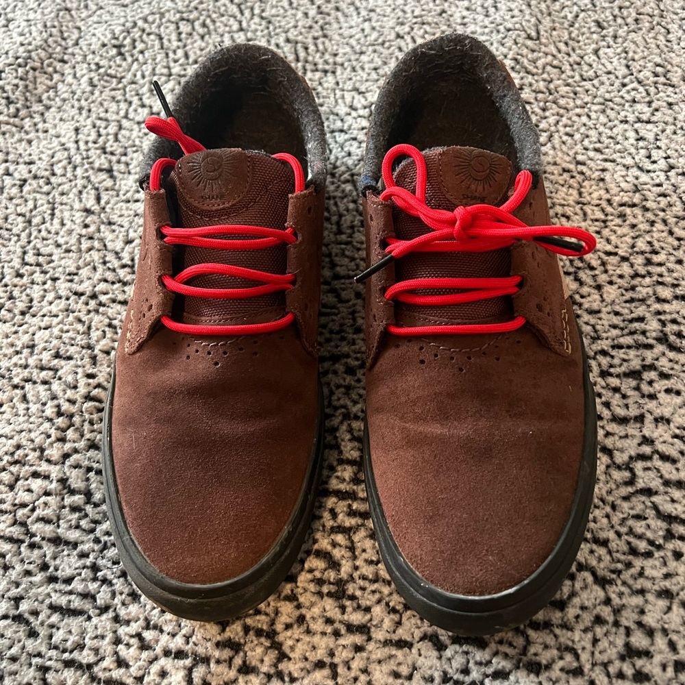Shane O’Neill Nike SB Skate Shoe Brown Suede